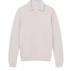 Reiss Swift Wool Collared Sweater